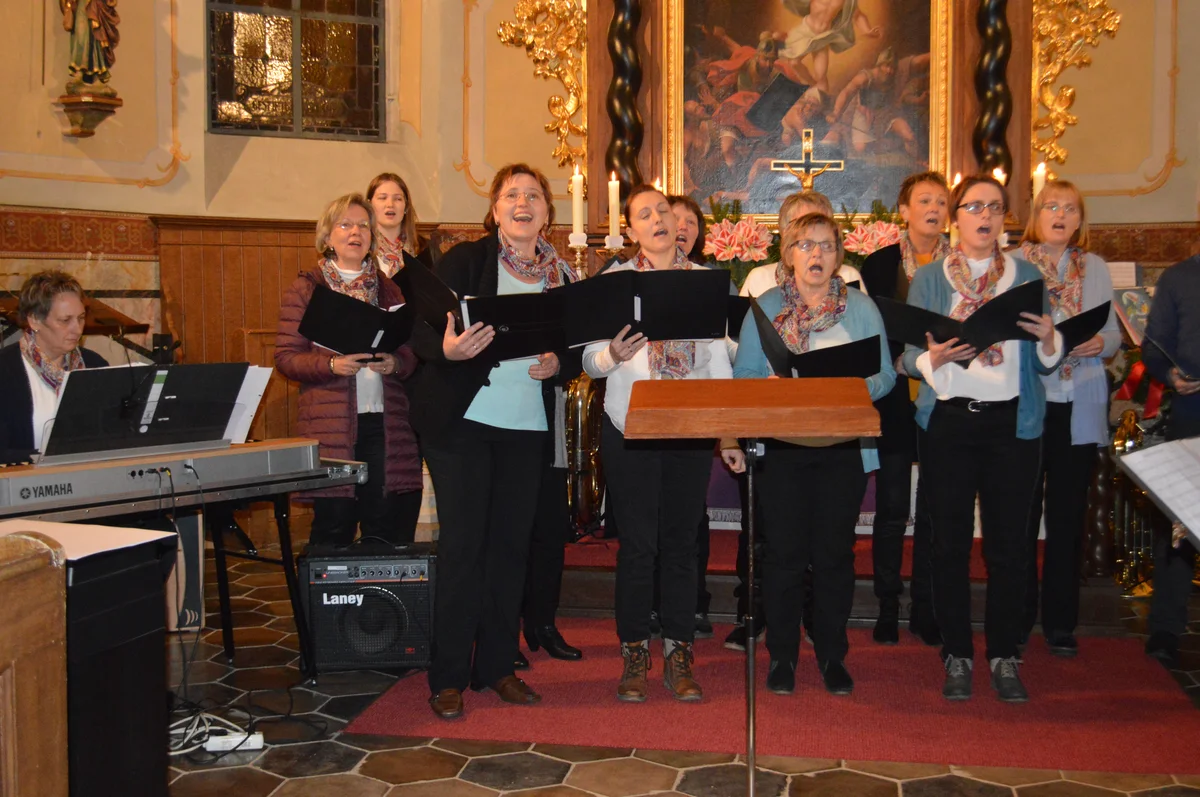 Weihnachtskonzert 14.12.2018 in der Weihenzell Kirche